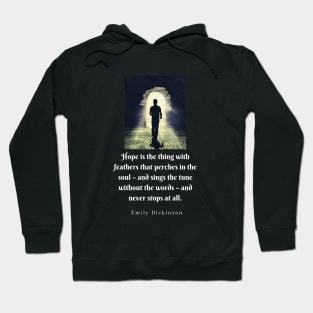 Emily Dickinson poetry: Hoodie